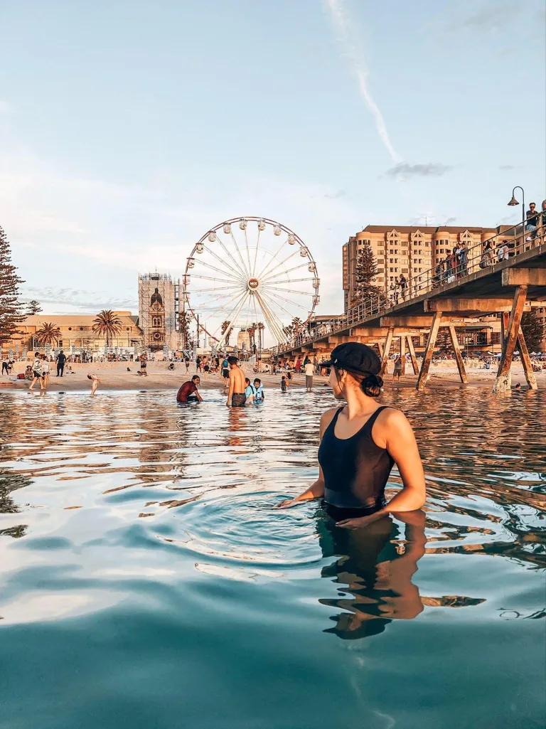 Glenelg Beach, South Australia &copy; Lucy Adamopoulos