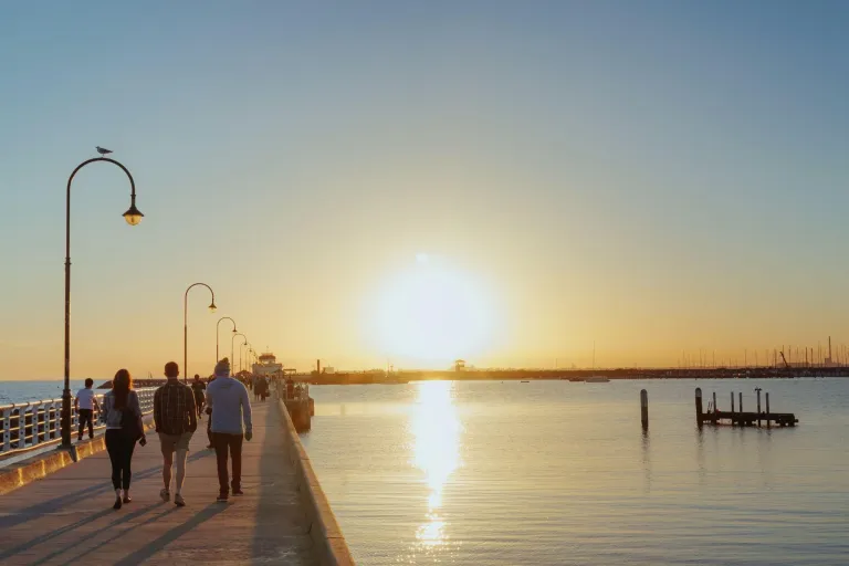 St Kilda Pier, Port Melbourne Beach, Victoria &copy; Visit Victoria