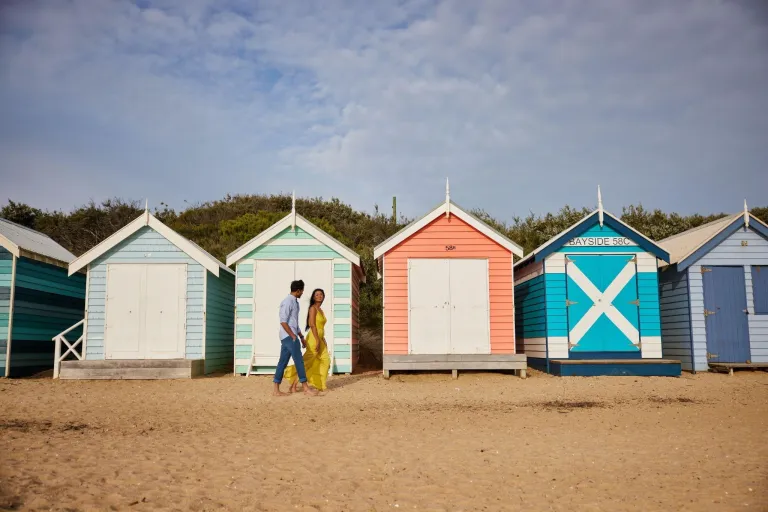 Brighton Beach, Melbourne, Victoria &copy; Visit Victoria