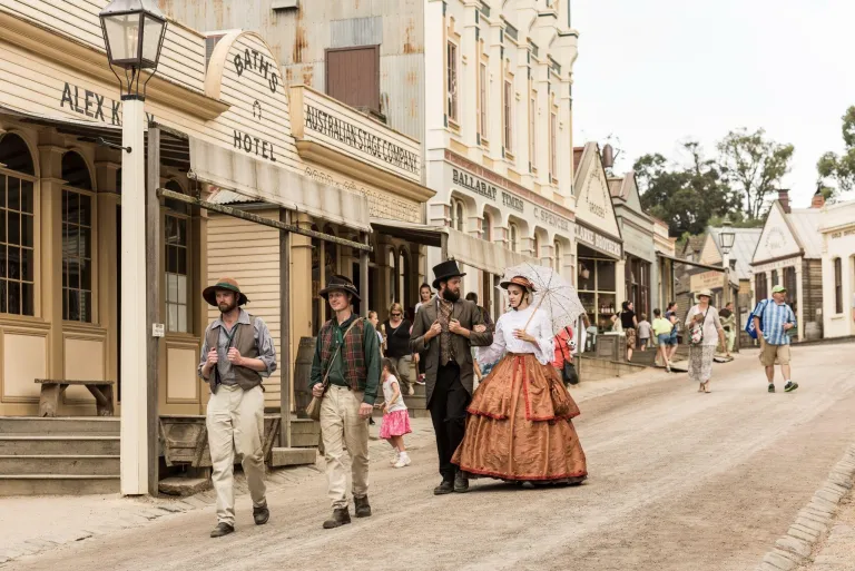 Sovereign Hill, Ballarat, Victoria &copy; Visit Victoria