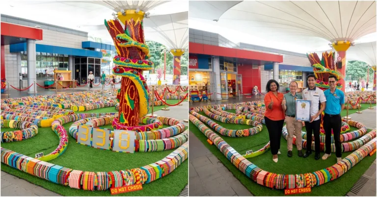 LEGOLAND Malaysia Introduces World's Longest LEGO® Snake & FREE Upgrade to Annual Pass!