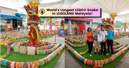 image for article LEGOLAND Malaysia Introduces World's Longest LEGO® Snake & FREE Upgrade to Annual Pass!