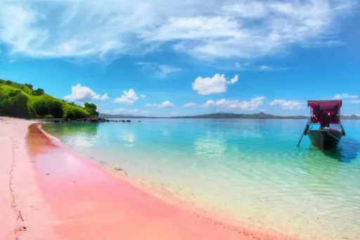 image for article Where Can You See Pink Sand Without the Maldives? Sunrise Dunes in Lombok